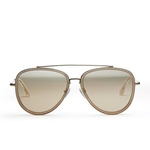 Alice and Olivia Lincoln Stellar Aviator Sunglasses